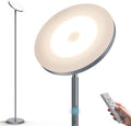 Floor Lamp,Bright 36W 3500LM Standing Lamp with Remote, 2700K Soft White to 6500K Cool White Adjustable,Touch Control Dimmable Torchiere Tall Light for Living Room,Bedroom,Office,Sofa(Gray)