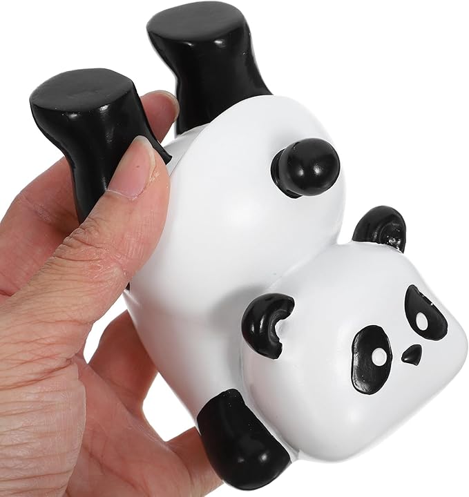 Resin Panda Glasses Holder Stand Lightweight Eyeglass Display for Home Desk Decor Sunglass Organizer for Panda Lovers