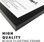 Boswaydeco Bathroom Decor Wall Art Black and White Bathroom Artwork Small Modern Toilet Rules Canvas Print for Guest Washroom