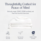 Brooklinen Luxury Percale Duvet Cover – 100% Cotton, Cool, Crisp, Extra-Long Corner Ties, Button Closure, Soft & Breathable – Machine Washable, Duvet Cover King/California King Bed Sizes (White)