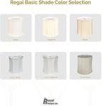 Royal Designs, Inc. BSO-719-16LNBG Drum Basic Lamp Shade, 15 x 16 x 16, Linen Beige