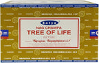 Tree of Life Incense Sticks and Incense Stick Holder Bundle Insence Insense Satya