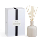 LAFCO New York Signature Reed Diffuser, Star Magnolia - 15 oz - Up to 9 Months Fragrance Life - Reusable, Hand Blown Glass Vessel - Natural Wood Reeds - Made in The USA