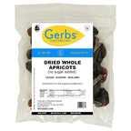 Gerbs Dried Apricots 2 lbs. | Unsulfured, No Artificial Additives, Resealable Bag | Naturally Sweet & Chewy | Top 14 Allergen-Free