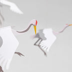 Crane Hanging Mobile - 18 Inches - High Quality - Handmade in Denmark by Flensted