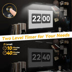 Adjustable LED Desk Lamp – Stepless Dimming & Color Temp Remote Control, Eye-Caring 4 Large Bright Light Souce for Home Office, Flexible Neck, Clamp Base, 5 Lighting Modes for Reading, Computer, DIY