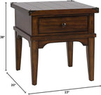 LIBERTY FURNITURE INDUSTRIES, INC. Aspen Skies 3 Piece Set (1-Cocktail 2-End Tables)