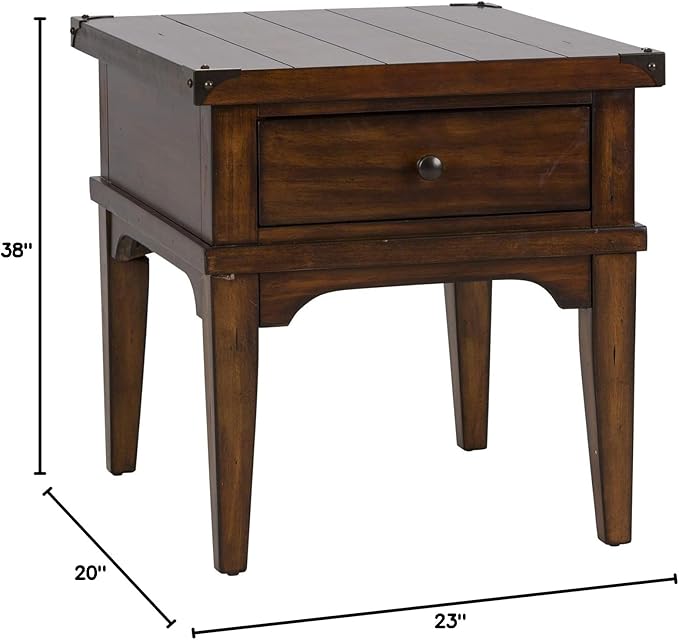 LIBERTY FURNITURE INDUSTRIES, INC. Aspen Skies 3 Piece Set (1-Cocktail 2-End Tables)