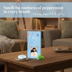 Folkulture Unwind Incense Sticks with Holder (100 Sticks) | Peppermint Incents Stick for Focus,Aromatherapy, Relaxation Gifts for Women | No Charcoal,Organic,Non Toxic, 45 Mins, Slow Burning Insence