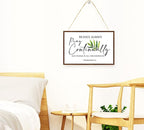 Rejoice Always Pray Continually Give Thanks Sign,Inspirational Rustic Christian Hanging Wood Plaque Sign,Motivational Bible Verse Wall decor for Home Bedroom,1 Thessalonians 5:16