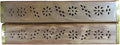 Wooden Coffin Incense Burner Incense Holder - Set of Two - Aromatherapy and Air Freshener