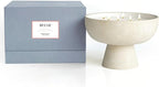 Blueme Romance Candle | Oakmoss & Sandalwood | 6 Wick - Refillable Wellness Candle with Essential Oils, Hand Finished & Poured Soy Wax Blend Ceramic Vessel, Natural Cotton Wicks | Giant 45 oz