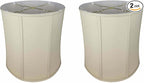 Royal Designs, Inc. BSO-719-16LNBG-2 Drum Basic Lamp Shade, 15 x 16 x 16, Linen Beige, 2-Pack