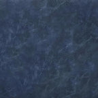 SIMPLIHOME Cosmopolitan Storage Ottoman - 34 inch Wide Upholstered Vegan Leather Rectangle Storage Ottoman Bench in Denim Blue, Transitional Tufted Ottoman for Living Room or Entryway with Lift-Up Lid