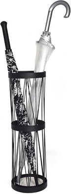 Mango Steam Pluvian™ Soakstone™ Umbrella Holder (Tall, Black)