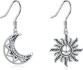 URONE 925 Sterling Silver Earrings Hook Dangle Earrings Jewelry Gifts for Women