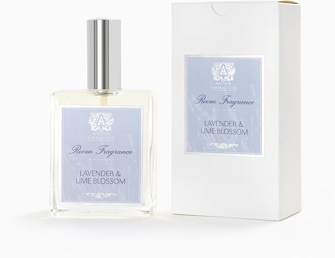 Antica Farmacista Room Spray - Elegant House Spray - Long-Lasting, Room Fragrance - Luxury Gift for Housewarming - Lavender & Lime Blossom, 3.4 fl oz