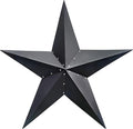 JoyEvy 48" Large Barn Star-Black Barn Star Outdoor Decoration-Metal Stars for Outside Texas Stars Art Rustic Vintage Western Country Home Farmhouse Primitive House Decor- Primitive Wall Décor