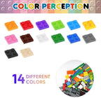 Lekebaby 500 Pieces Classic Building Blocks Creative Bulk Building Bricks Sets, Compatible with All Major Brands, Educational Toy for Boys Girls 6 Years Old and Up