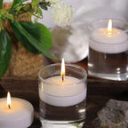 3 inch White Floating Candles, 36 Packs Unscented Floating Candle for Centerpieces-10 Hours Burn Time-3” White Floating Candles Bulk for Wedding Cylinder