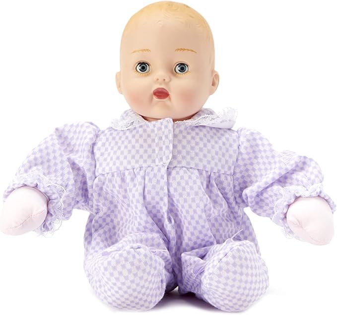 Madame Alexander 12" Lavender Check Huggums, Medium Skin Tone