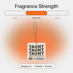 DedCool Air Freshener | 01 Taunt | For Cars, Closets & Drawers | Hanging Odor Eliminator | Long-Lasting Scent Infused with Essential Oils | Vegan, Non-Toxic, Cruelty-Free Fragrance For All