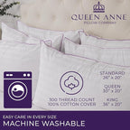 Queen Anne Hotel Collection Pillows – Luxury Down Alternative Bed Pillows (King Soft) – Ultimate Comfort, Hypoallergenic, Made in The USA