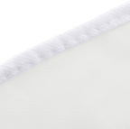Stockroom Plus Clear Hanging Garment Bag - Zippered Dust Clothing Covers - Polyethylene Garment Bags for Coats & Dresses - Suit & Dress Travel Cases - Pack of 8, 4 Sizes 40x24-60x24 in