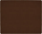 House, Home and More Skid-Resistant Carpet Indoor Area Rug Floor Mat - Chocolate Brown - 8 Ft X 10 Ft - Non Slip Rubber Backing, Stain Resistant, Dog Friendly, Living Room Bedroom Kitchen Entryway