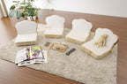 PaletteLife Petite Fresh Bread Shape Floorchair, Comfy Lazy Sofa Cushion, Floor Pillow Floor Cushion, for Office Dorm Bedroom Décor