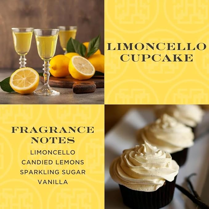 HomeWorx by SLATKIN + CO. Limoncello Cupcake Reed Stick Diffuser