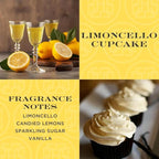 HomeWorx by SLATKIN + CO. Limoncello Cupcake Reed Stick Diffuser
