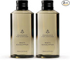 AromaPlan Hotel Scents Minty Eucalyptus 5 Fl Oz (2 Pack), Luxury Aroma & Hotel Fragrance Diffuser Oil- Hotel Diffuser Oil for Aromatherapy- USA Made, Bigger Bottle, Bolder Aroma & Longer Lasting