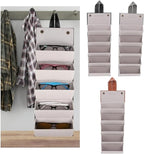 Travel Glasses Case Storage Multifunctional PU Leather Portable Sunglasses Organizer Case Multiple Slots for Glasses(Gray)