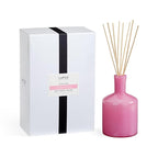 LAFCO New York Signature Reed Diffuser, Duchess Peony - 15 oz - Up to 9 Months Fragrance Life - Reusable, Hand Blown Glass Vessel - Natural Wood Reeds - Made in The USA
