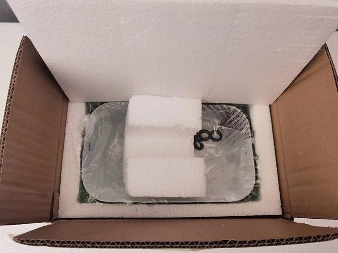 FIRVRE Lamp Shades for Table Lamps, Banker Glass Lamp Shade Replacement, Desk Lamp Green Glass Cover("8.85 IN " L "5.11 IN" W "2.95 IN" H)