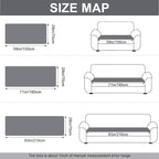 Couch Cover for Dogs, Non Slip Fuzzy Pet Couch Covers for Sofa,Couch Covers for Sofa Pet Friendly,Thick Soft Sofa Slipcovers Cushion Protector(Dark Gray, 28" x 83"/70 x 210cm)