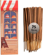Folkulture Incense Sticks (75 Sticks) |8" Premium Coffee Incense Sticks for Aromatherapy, Focus, Energy, Gifts for Women | No Charcoal,Organic, Non Toxic, 45 Mins, Long Burning Insence-Sticks