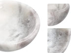 Koville African Natural Marble Incense Holder, 5inch Incense Holders for Sticks, Sturdy Incense Burner Ideal for Meditation and Relaxing, Easy to Clean(Grigio Fantasy)