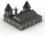 MOC-203285 Medieval Village School Building Set, Modular Building Model Set 8036PCS for Adults, Collectible Display Model Gift (9289PCS)