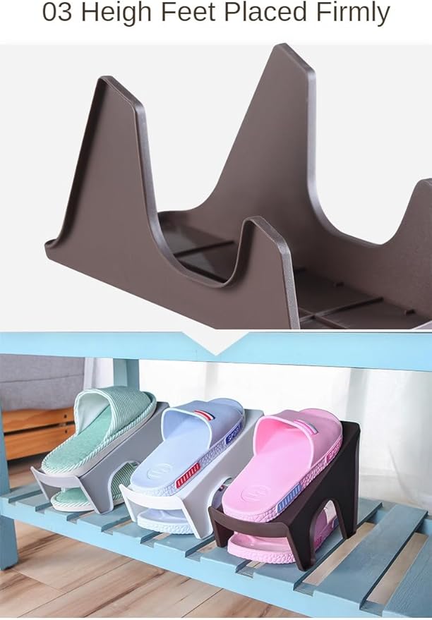 Shoe Stacker Organizers For Closet Shoe Stacker Slots Space Saver Double Layer Stack Shoe Racks, Increase Space by 200% Shoe Stackers for Home Closet Organization (green,2 pack)