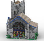 MOC-203438 Medieval Village Monastery Building Set, Modular Building Model Set 8036PCS for Adults, Collectible Display Model Gift (7480PCS)