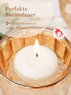 White Floating Candles 2 inch, 48 Pack Floating Candles 5-6 Hours Long Burning, Unscented Floating Candle for Centerpieces, Wedding, Christmas Lights, Romantic Night for Her/Him Set