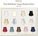 Royal Designs, Inc. BSO-704-14PNK-2 True Bell Basic Lamp Shade, 7 x 14 x 11.5, Pink, 2-Pack