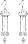 URONE 925 Sterling Silver Earrings Hook Dangle Earrings Jewelry Gifts for Women