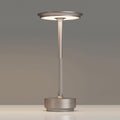 1 Pack Rechargeable Table Lamps Cordless, Portable 5000mAh Outdoor Table Light, 3 Color Stepless Dimming LED Table Lamp with Memory Function, for Home/Dinner/Patio/Restaurant.(Champagne Gold)