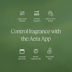 AERA Mini Zephyr - Essential Oil for Home-Simple and Minimal Fragrance - Notes of Lotus Petals Sandalwood and Lily of The Valley - Scent Refill - Capsule Size Works with Mini Diffuser