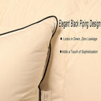 Luxurious Down Pillows - Standard Size, High Fill Power, Breathable Cotton Blend Shell,Down Pillow Ideal for Every Night (Pure White, Standard (Pack of 1))