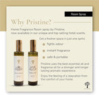 PRISTINE Himalayan Tea/Inspired by Westin Hotel Linen & Room Spray Air Freshener, Made With Essential Oils, Fragrance room spray with White Tea and Bergamot 3.4oz Pillow Spray