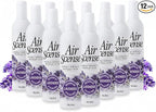 Air Scense Air Freshener Deodorizer Room Spray for Bathroom & Home, Essential Oils, Natural Lavender- 7 fl oz (12 Pack)